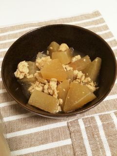 簡単☆小さい子供も食べられる大根と挽肉煮-レシピのメイン写真
