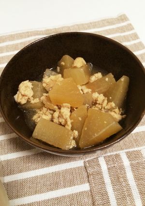簡単☆小さい子供も食べられる大根と挽肉煮-レシピのメイン写真