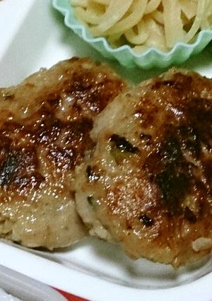 ソースいらずの味噌ハンバーグ-レシピのメイン写真