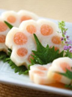 おせちに♪レンコンのかざりめんたい-レシピのメイン写真