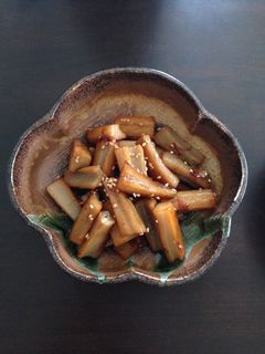れんこんきんぴら-レシピのメイン写真