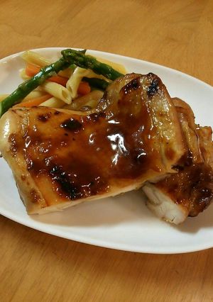 簡単！懐かしの和製ローストチキン-レシピのメイン写真