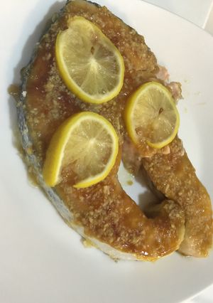 簡単★冷蔵庫の材料で鮭の甘醤油蒸し-レシピのメイン写真