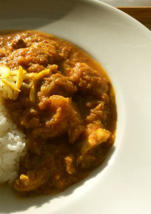 生柚子チキンカレー本格手作り♡お正月にも-レシピのメイン写真