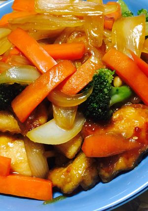 節約♡鶏胸肉がやわらかい♡甘酢炒め-レシピのメイン写真