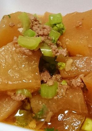豚挽き肉と大根◎煮込み-レシピのメイン写真