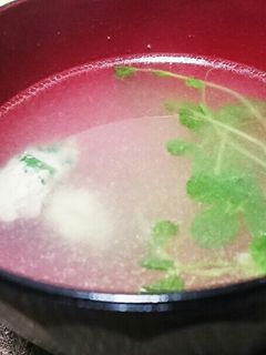 肉団子と豆苗◎スープ-レシピのメイン写真