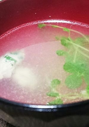 肉団子と豆苗◎スープ-レシピのメイン写真