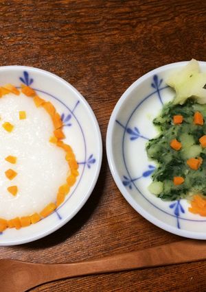 クリスマス離乳食☆中期(覚え書き)-レシピのメイン写真