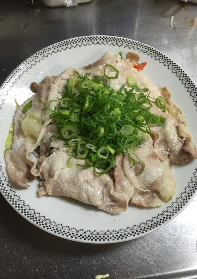 もやしとキャベツと豚肉蒸し-レシピのメイン写真