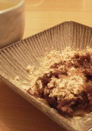 水ようかんで★きなこあんこ餅-レシピのメイン写真