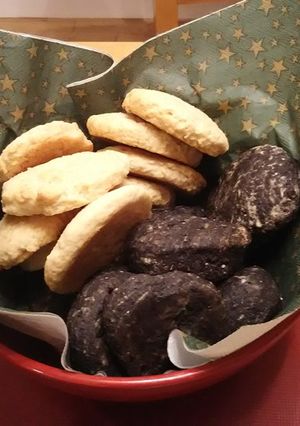 ＊超簡単＊イカスミで真っ黒スコーン＊-レシピのメイン写真