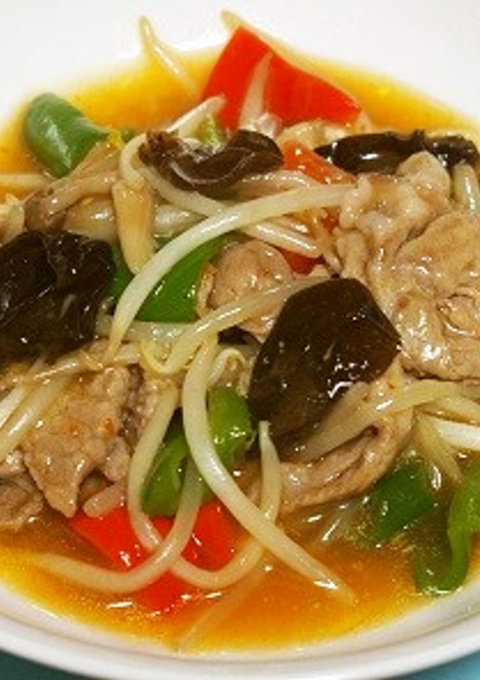 豚肉ともやしの香味炒め-レシピのメイン写真