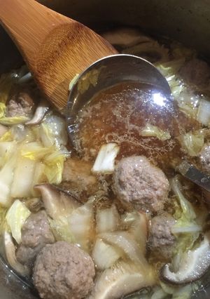簡単白菜と肉団子-レシピのメイン写真