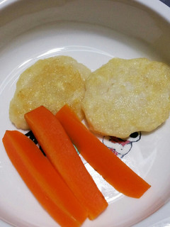 離乳食☆豆腐と白身魚のもちっとおやき☆-レシピのメイン写真