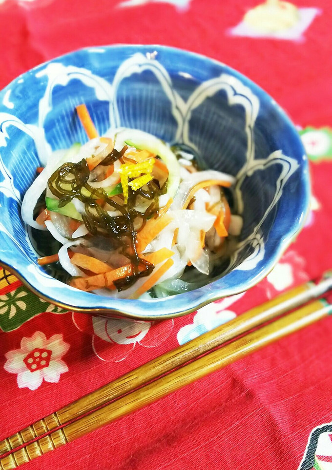 簡単さっぱり♡もすぐ酢と野菜の酢の物-レシピのメイン写真