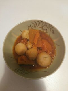 簡単!里芋とカボチャの煮物-レシピのメイン写真