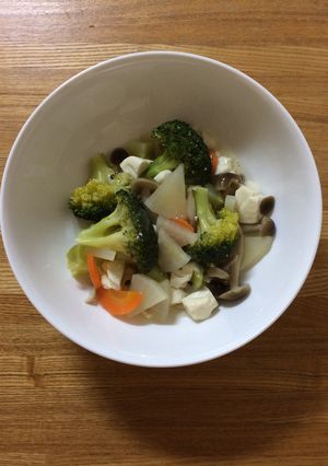 豆腐と野菜のあんかけ煮-レシピのメイン写真