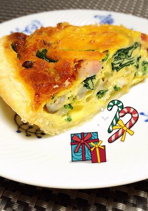 ほうれん草とベーコンのキッシュ-レシピのメイン写真