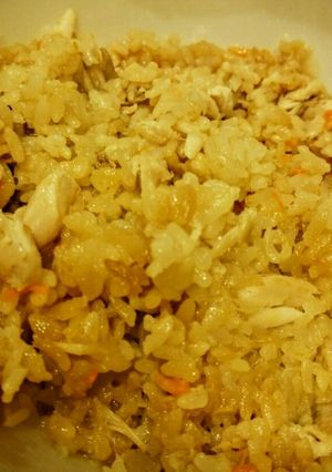 ごくシンプルに！手羽元炊き込みご飯-レシピのメイン写真