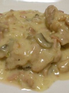 若鶏のクリーム煮-レシピのメイン写真