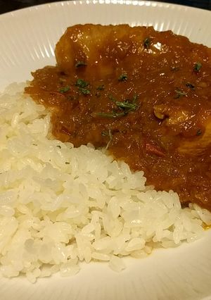 フライパン一つでチキンカレー-レシピのメイン写真