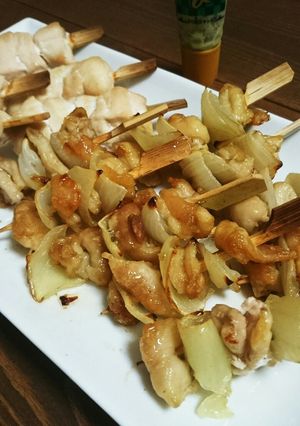 鶏皮串~パナソニックビストロさんお任せ~-レシピのメイン写真