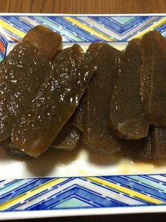 ナンチャッテ氷コンニャクジャーキー-レシピのメイン写真