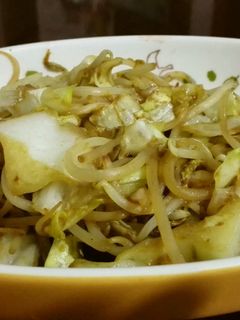 節約☆キャベツ&もやし炒め-レシピのメイン写真