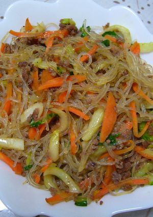 春雨の炒め物-レシピのメイン写真