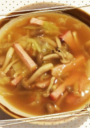 キャベツとしめじのコンソメ煮♡-レシピのメイン写真