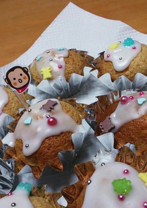 ＨＭでオレンジカップケーキ-レシピのメイン写真