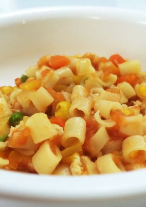 離乳食中期から食べれるナポリタン☆-レシピのメイン写真