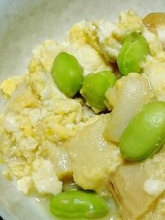 麩と豆腐の卵とじ*-レシピのメイン写真
