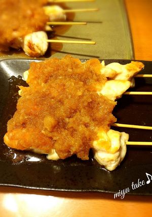 ささ身串♪のおろしぽん酢-レシピのメイン写真