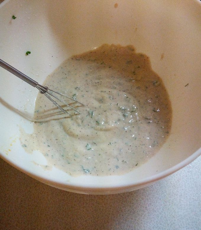 ヘルシー♪お豆腐でシーザードレッシング-レシピのメイン写真