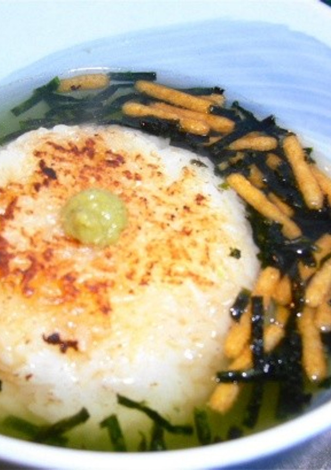 香ばしい～♪焼きおにぎりのお茶漬け-レシピのメイン写真