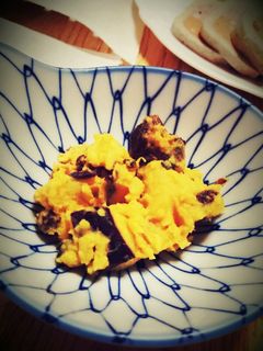 さつまいもとカボチャのりんごサラダ-レシピのメイン写真