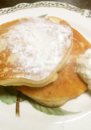 水切りヨーグルト入りパンケーキ-レシピのメイン写真