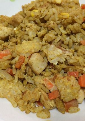 パラパラ☆カレーチャーハン-レシピのメイン写真