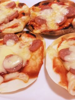 餃子の皮で☆簡単ピザ!-レシピのメイン写真