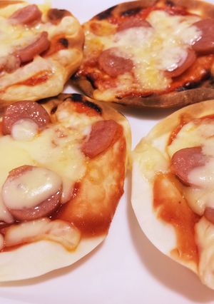 餃子の皮で☆簡単ピザ!-レシピのメイン写真