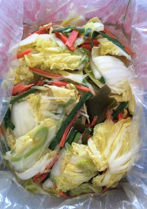 辛くない臭わない体に優しい白菜の白キムチ-レシピのメイン写真