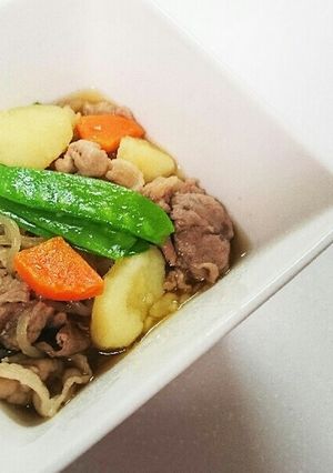 昔ながらの肉じゃが-レシピのメイン写真