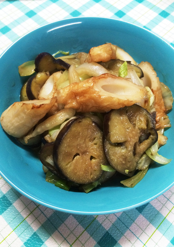 ちくわと野菜のポン酢炒め-レシピのメイン写真