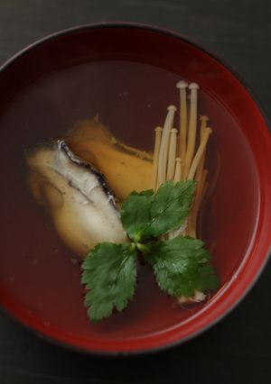 天然だしパックで作る 牡蠣のお吸い物-レシピのメイン写真