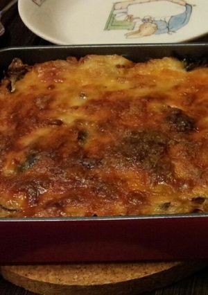 残った餃子の皮でラザニア-レシピのメイン写真