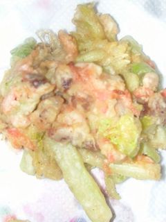 セロリ&長葱&干し海老&レーズンかき揚げ-レシピのメイン写真