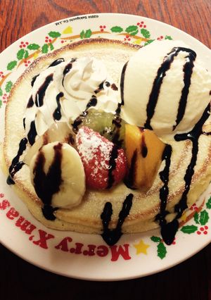 フルーツホットケーキ-レシピのメイン写真
