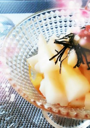 山芋の酢の物～お正月などにも！-レシピのメイン写真
